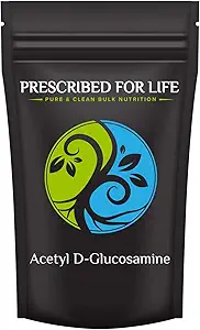 Prescription pour la vie acétyl D Poudre de glucosamine, dérivé monosaccharidique du glucose (GlcNAc) (10kg / 22lb)