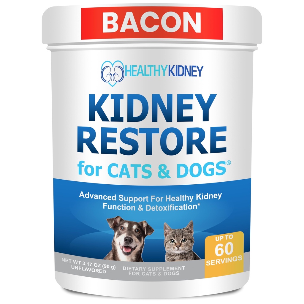 Soutien au rein des chats et des chiens, compléments renaux naturels pour soutenir les animaux de compagnie, féline, canine saine fonction rénale et urine. Essentiel pour la santé des animaux de compagnie, animal vivant, facile à ajouter aux aliments pour chats et chiens