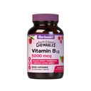 BlueBonnet Nutrition Terre Vitamine sucrée B12 5000 mcg Comprimés à croquer, sans soja, sans gluten, certifié Casher, sans lait, végétalien, aromatisé aux framboises, 60 comprimés à croquer, 60 portions