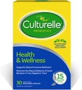 Culturelle Santé et bien-être Probiotique quotidien pour les femmes et les hommes - 30 Compte - 15 Million UFC et une souche probiotique à effet éprouvé soutenir votre système immunitaire- sans gluten, sans soja, sans OGM