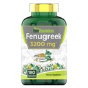 tnvitamins Capsules de Fenugreek: 3200 mg - 180 Capsules.com Supplément de Fenugreek pour hommes et femmes.com Extrait de poudre de fenugreek non-OGM.com fabriqué aux États-Unis!