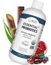 Probiotiques essentiels pour les femmes, les hommes, les enfants et les tout-petits, Probiotique vivant pour la digestion et l'immunité, Supplément probiotique liquide pour la santé de Gut avec 11 souches – 16,3 fl oz par SCD Probiotiques