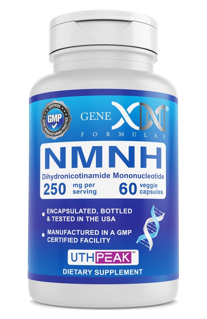 Formules Genex 250mg NMNH (60 gélules - 30 portions)