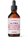 Nettoyer le foie Détox et réparer les gouttes avec extrait de chardon de lait, extrait de racine de dandelion et extrait d'artichaut. Une formule de soutien du foie et de santé du foie. Un supplément de désintoxication Colon Cleanser et foie