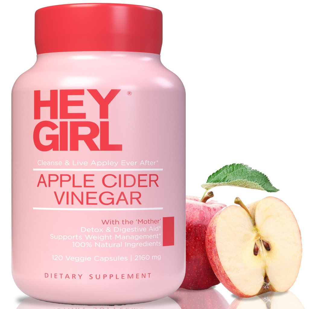 Capsules de vinaigre de cidre de pomme avec la mère - 2160mg Pilules de vinaigre de cidre de pomme avec poivre de Cayenne - 120 Capsules de vinaigre de cidre végétalien avec la mère pour le nettoyage de détox, le kéto, la digestion et le ballonnement