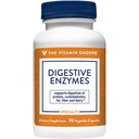 Enzymes digestifs - Formule digestive à base végétale, favorise la digestion pour aider à libérer les nutriments, la digestion des nutriments et l'absorption (90 capsules de légumes) par The Vitamin Shoppe