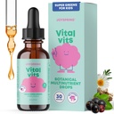 Vitamines vitales JoySpring - Multivitamines liquides pour enfants - 1 fl oz (30 portions)
