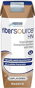 FiberSource HN 1.2 Cal Nutrition complète avec fibre non aromatisée *2 Cas spécial*