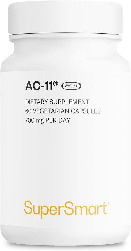 Supplément AC-11 Supersmart 700mg par jour (extrait de griffe de Cat) - Uncaria Tomentosa Bark.