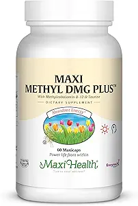 Maxi Health, Maxi Méthyl DMG Plus, 60 gélules