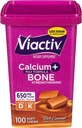 Viactiv Max Formula Calcium + Vitamine D3 Supplément pour la santé des os, Rich Caramel, 100 Chews Soft - 6 Pack