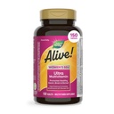 La nature est vivante ! Vitamines pour femmes 50 Plus, Multivitamine complète, Formule de haute puissance, avec B12 méthylé, sans gluten, 150 comprimés