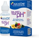 Alkazone Équilibrez votre pH Plus Antioxydants Les gouttes minérales alcalines améliorent votre hydratation avec chaque goutte!