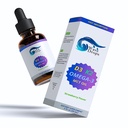Résistance maximale Vitamine D3 & K2 + MCT Huile & Omega 3: gouttes liquides pour système immunitaire, fonction cérébrale et énergie (pas de remplissage, non-OGM, 2 Fl Oz)