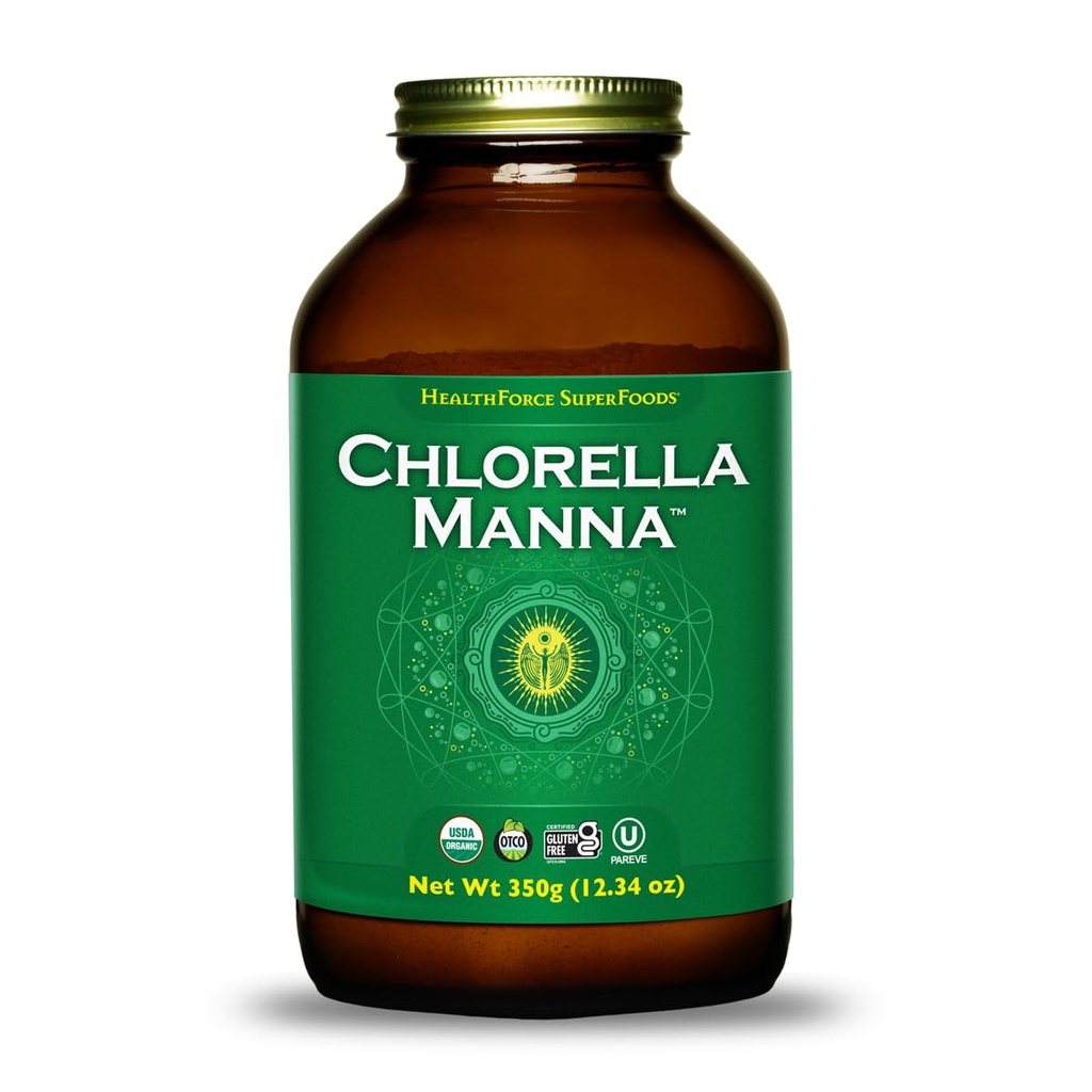 HealthForce Superfoods Chlorella Manna - Poudre - 350 grammes