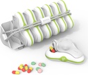 Organisateur hebdomadaire de pilules 3 fois par jour, grande boîte à pilules 7 jours, étui quotidien amovible, porte-conteneur portable de pilules pour médicaments, vitamines, huile de poisson et suppléments, blanc