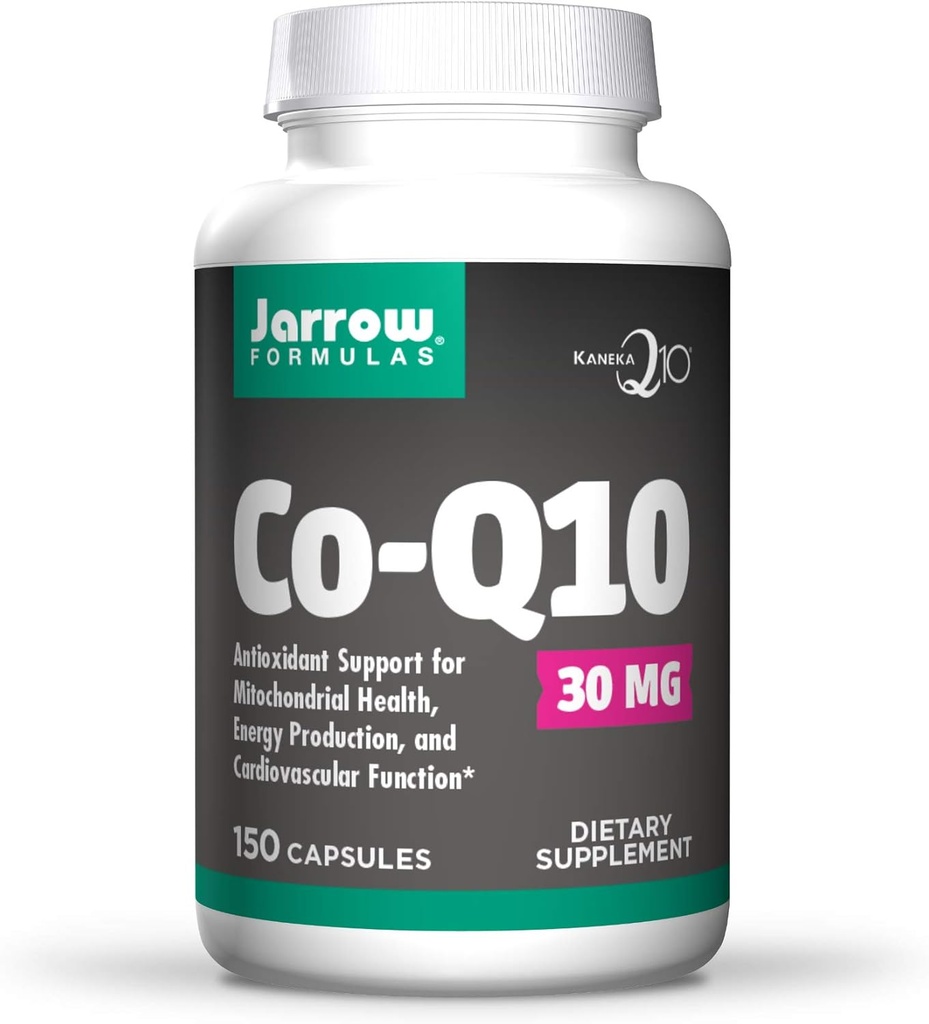 Co-Q10 30 mg, favorise la production d'énergie cellulaire, 30 mg, 150 capsules