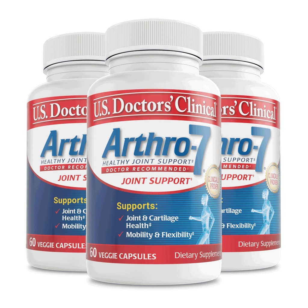 Médecins américains - Complexe de soutien mixte éprouvé cliniquement avec du curcuma, du collagène, du bromelain pour la flexibilité, la mobilité et le cartilage fort - 180 capsules(3 bouteilles) - 45/90 jours d'approvisionnement