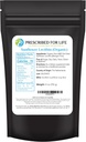 Prescripted For Life Poudre de lécithine de tournesol biologique, naturel, sans gluten, végétalien, non OGM, sans soja, sans casher, supplément de lécithine riche en acides gras essentiels et choline (4oz / 113g)