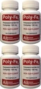 Polysaccharide Iron Complex 150 mg Capsules Iron Supplément 100 Capsules par boîte de bouteille de 4 Total 400 Capsules