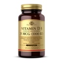 Solgar - vitamine D3 (cholecalciferol) 1 000 UI de softgels, 250 Nombre