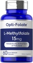 Carlyle L Methylfolate 15mg.60 Capsules Max Potentialité Optimisé et activé.