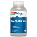 SOLARAY Huile de lin 3000 mg avec Omega 3 6 9, Softgels de graines de lin pour la santé de la peau, Supplément triple Omega, Non-OGM, Sans gluten, Verifié en laboratoire - Garantie de 60 jours - 80 portions, 240 Softgels