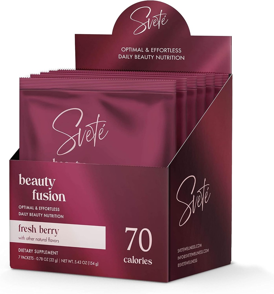 Poudre de collagène hydrolysée pour femmes Multi Beauty Superfood avec acide hyaluronique, biotine, vitamine C, zinc, probiotiques, CoQ10.