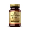 Solgar réduit L-glutathion 250 mg - 30 capsules végétales - Support antioxydant - Non-OGM, végétalien, sans gluten, sans lait, sans casher - 30 portions