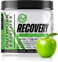 Outwork Nutrition Post Workout Recovery Poudre - Créatine Monohydrate, KSM-66 Ashwagandha & Tart Cherry - Rapids Recovery, Soulagement - Creatine Poudre pour hommes et femmes, pomme verte, 240 Gr