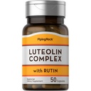 Piping Rock Luteolin Supplément de 100 mg de 50 capsules Complexe avec Rutin, Végétarien, Non-OGM, Sans gluten