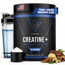 VEDGE Nutrition Créatine += Poudre végétale monohydratée de créatine== Énergie, performance et fonction== Aides ergogéniques pour les athlètes== 30 portions