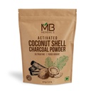 MB Herbals activé en poudre de charbon de coco Shell 8 oz (227 Gram / 0.5 LB)
