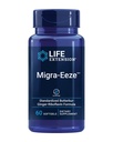 Prolongation de vie Migra-Eeze - Extrait de racine de beurre avec vitamine B2 (Riboflavin) et supplément de gingembre - Formule pour soulager le malaise de la tête - Sans gluten — 60 softgels