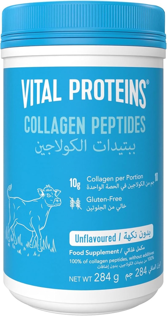 Protéines vitales, peptides de collagène non aromatisés, 10 Oz(284gm)