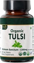 Tulsi 120 Comprimés – USDA Organic Holy Basilic – soutient le stress et l'équilibre adaptogène