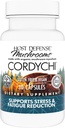 Host Defense CordyChi Capsules - Supplément de soutien énergétique et immunitaire - Cordyceps & Reishi Supplément de champignons pour la relaxation et le soutien respiratoire - Aides contre la fatigue - 30 capsules (15 portions)*