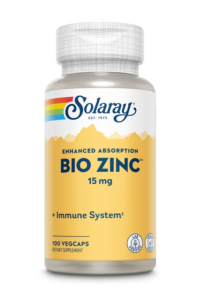 Bio zinc avec du picolinate de zinc et ingrédients synergiques (100 capsules)