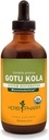 Herb Pharm certifié Bio Gotu Kola Extrait liquide pour le système musculo-squelettique - 4 Ounce