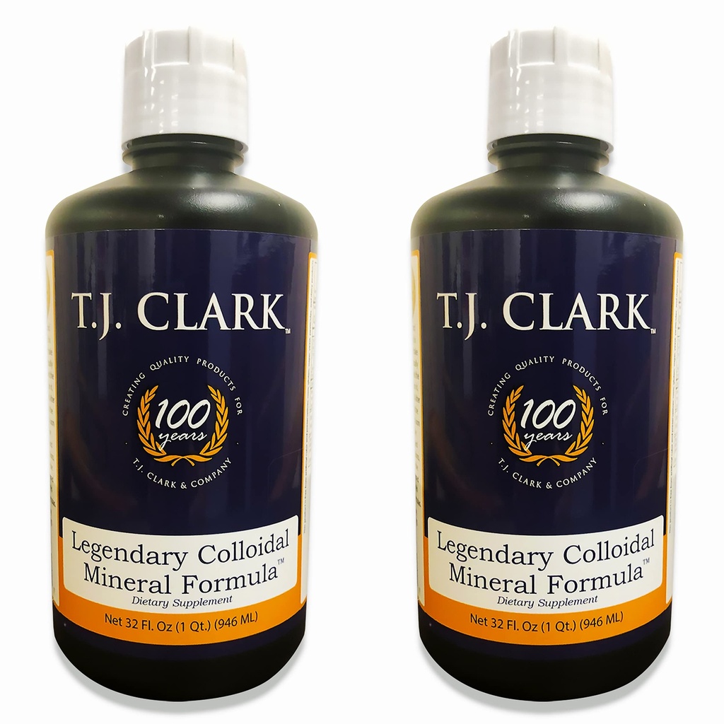 T.J. Clark Formule minérale colloïdale légendaire 32 fl. oz. (2 Pack) par T. J. Clark