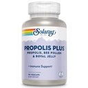 SOLARAY Propolis Plus , un système immunitaire sain avec Propolis, Bee Pollen et Royal Jelly , 90 VegCaps