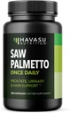 Saw Palmetto pour les hommes Prostate Health Supplément pour promouvoir la fonction de tract urinaire - 500mg par portion - 200 Compte - DHT Blocker Vitamine capillaire - Végétalienne, Capsules non OGM, plus de 6 mois d'approvisionnement