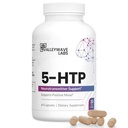 5-HTP - Supplément 5HTP de 200mg (5-Hydroxytryptophane) pour soutenir l'humeur Plus Sommeil*, soulagement du stress*, 60 capsules - 30 jours d'approvisionnement, fabriqués aux États-Unis