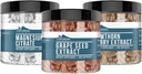 Éléments d'origine terrestre Berry d'épines, graines de raisins et ensemble de citrates de magnésium (200 capsules), purs et non dilués, sans additifs