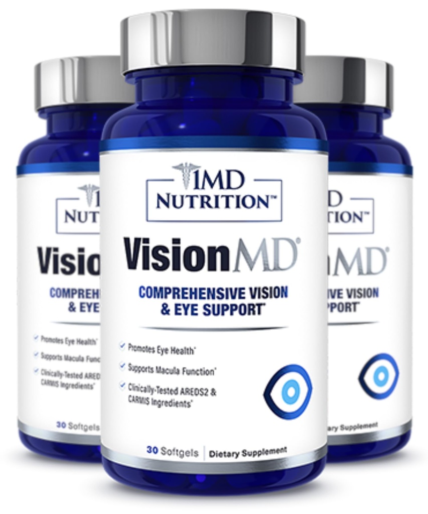 1MD Nutrition VisionMD Vitamine des yeux CARMIS - avec de la lutéine et de la zéaxanthin