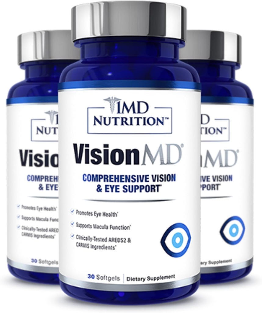 1MD Nutrition VisionMD Vitamine des yeux CARMIS - avec de la lutéine et de la zéaxanthin