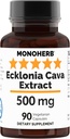 MONOHERB Ecklonia Cava Extract 500 mg par gélule - 90 gélules végétariennes