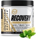 Outwork Nutrition Post Workout Recovery Poudre - Creatine Monohydrate, KSM-66 Ashwagandha & Tart Cherry - Rapids Recovery, Soulagement - Poudre de créatine pour les hommes et les femmes, Thé glacé, 240 Gr