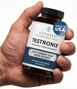 Supplément VITASEI Testronix - Suppléments énergétiques et musculaires pour la santé - 60 Capsules