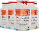 WELLNESS EXTRACT Eannatto Tocotrienols Vitamin E Supplements Tocopherol Free, Non-GMO, Gluten Free & Antioxidant 125MG 60 Softgels (Pack of 4)